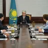 Президент Құрылтайдағы партия фракцияларының жетекшілерімен кездесті