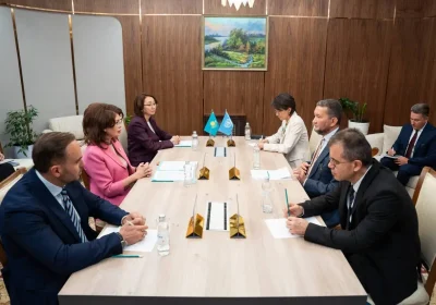 Аида Балаева БҰҰ еріктілер бағдарламасының өкілімен кездесті