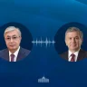Мемлекет басшысы Өзбекстан Президентімен сөйлесті