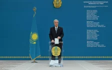 Президент Қазақстан Құрылтайы депутаттарының сайлауында дауыс берді