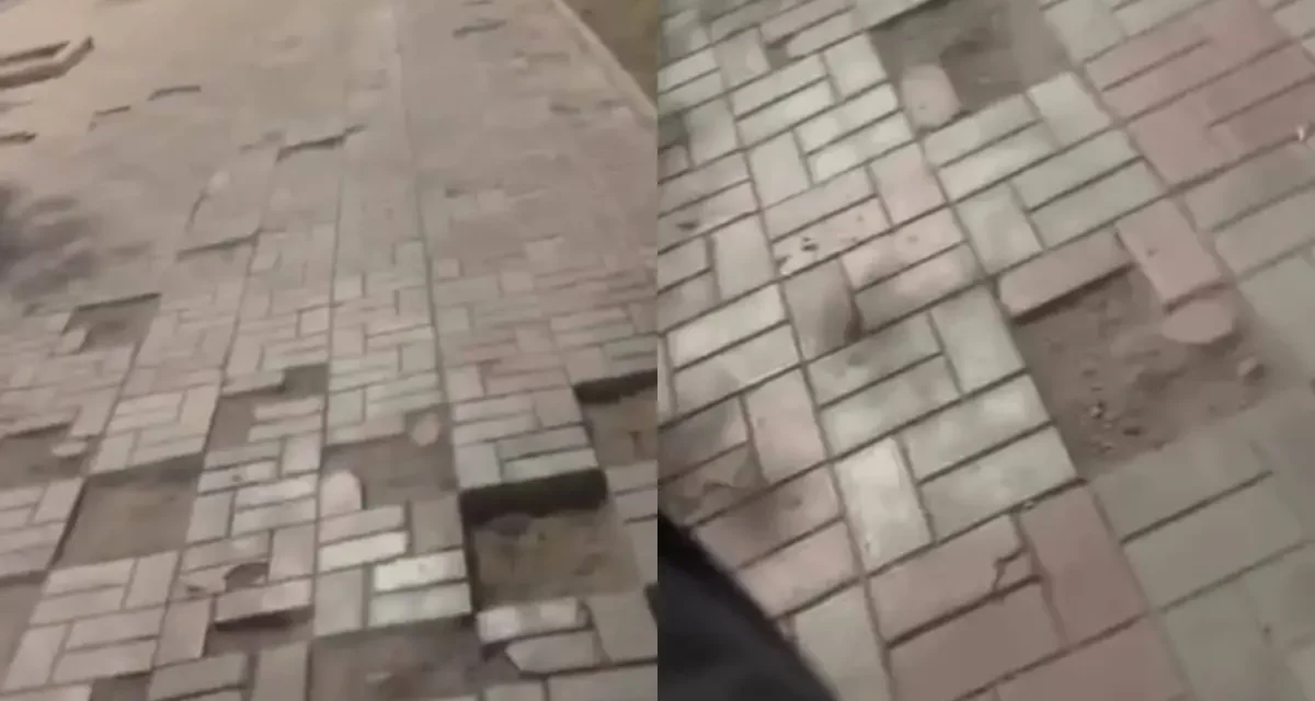 «Арбамен жүру мүмкін емес»: Атыраудың орталығындағы жолдың сиқы тұрғынды ашуландырды