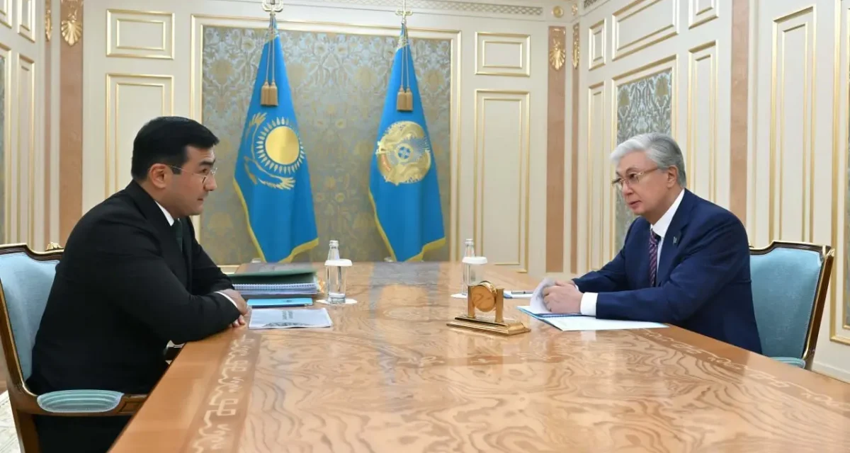 Президент «Бәйтерек» холдингінің басшысын қабылдап, даму жоспарларын тыңдады