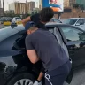 Атыраудағы ұстау сәті видеоға түсті: полиция түсініктеме берді