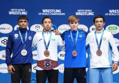 Қазақстандық балуан Агабек 48 келіде әлем чемпионы атанды