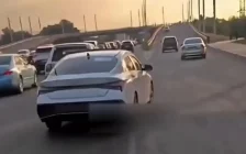 Алматыда жол ережесін бұзған жүргізуші 30 тәулікке қамалды