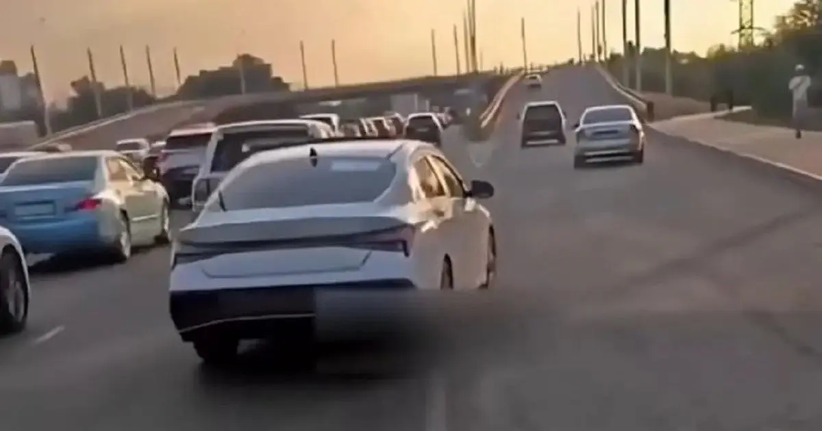 Алматыда жол ережесін бұзған жүргізуші 30 тәулікке қамалды