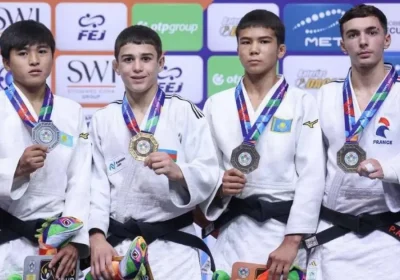 Алматылық дзюдошы Әділжан Нұрбекен әлем чемпионатында күміс жүлдегер атанды