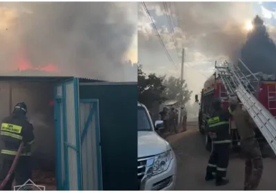 Жезқазғанда екі бірдей жер үй өртенді