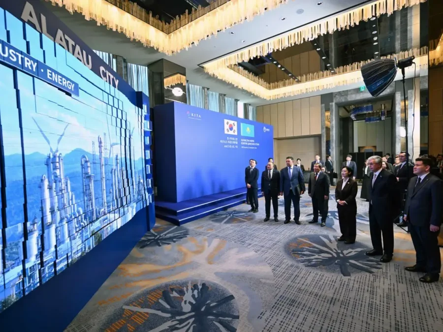 Тоқаев пен Оңтүстік Корея Премьер-министрі Alatau Smart City жобасымен танысты