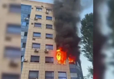 Алматыдағы тоғыз қабатты үйде өрт: 26 адам құтқарылып, 40 адам эвакуацияланды