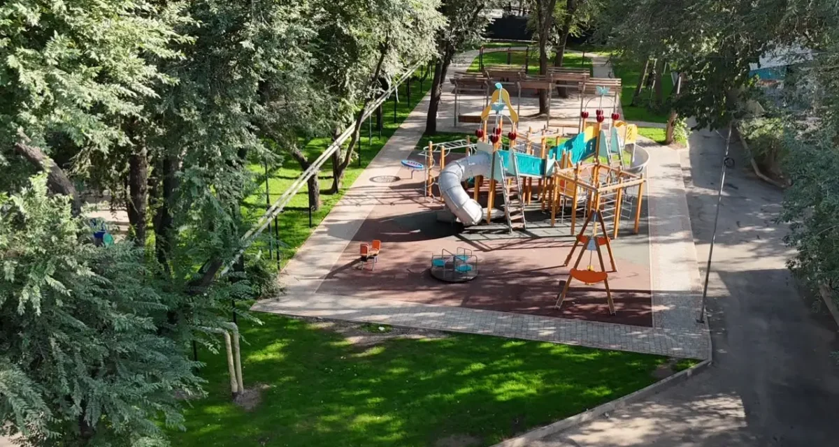 Алматының Түрксіб ауданында жаңа демалыс аймағы ашылды