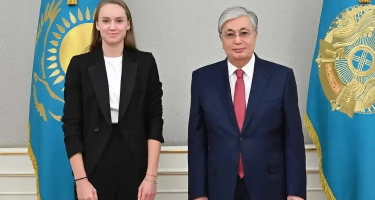 Президент Рыбакинаны әлемдегі бірінші ракетка мәртебесімен құттықтады