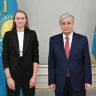 Президент Рыбакинаны әлемдегі бірінші ракетка мәртебесімен құттықтады