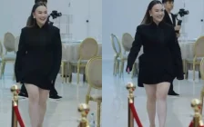 «Үйіндегілер ештеңе демей ме»: Төреғалидің қарындасы қысқа киемін деп сынға қалды