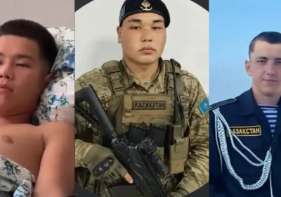 Каспийдегі трагедиядан аман қалған үш әскери қызметшінің жағдайы тұрақты