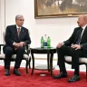 Қасым-Жомарт Тоқаев пен Ильхам Әлиев ШЫҰ саммитінде кездесті