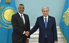 Тоқаев Дүниежүзілік кеден ұйымының бас хатшысымен кездесті