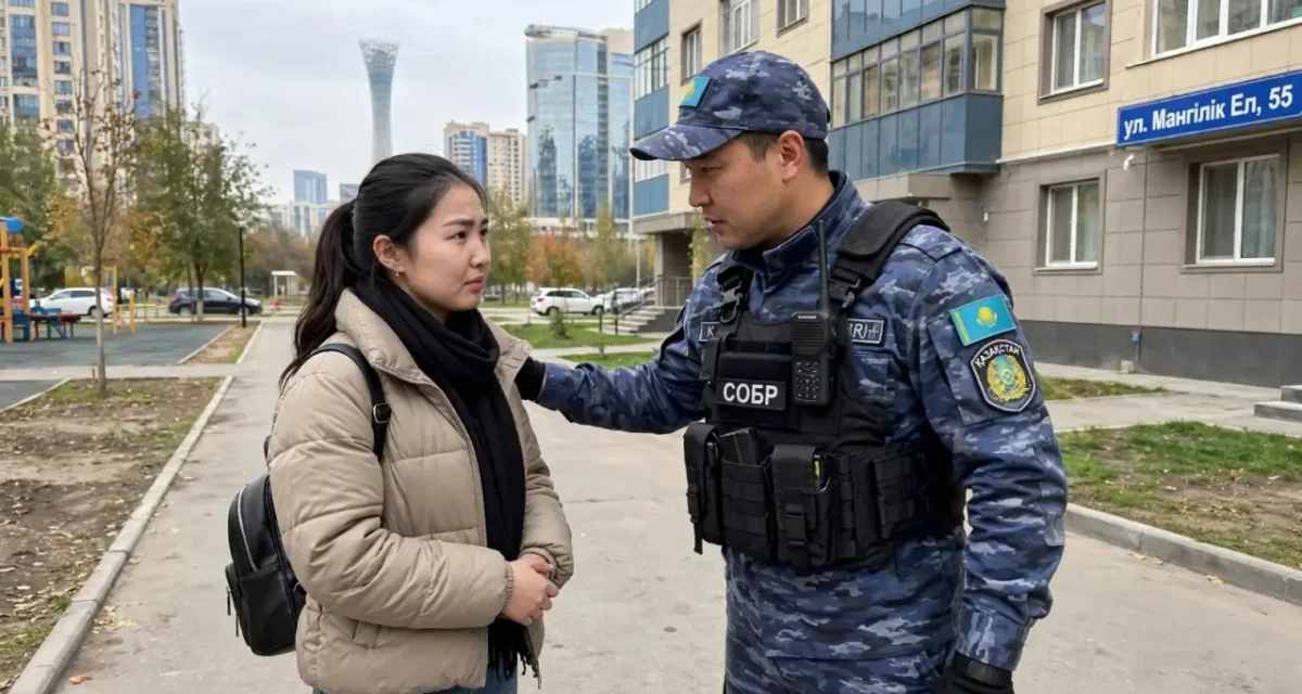 Полиция қызметкері 12-қабаттан секірмек болған қызды құтқарып қалды
