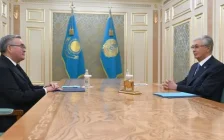 Мемлекет басшысы Сыртқы істер министрін қабылдады
