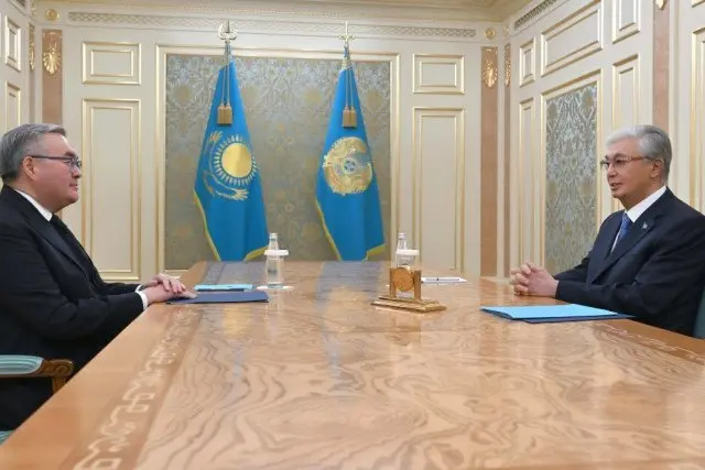 Мемлекет басшысы Сыртқы істер министрін қабылдады