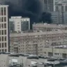 Астанада салынып жатқан бес қабатты үйдің шатыры өртенді