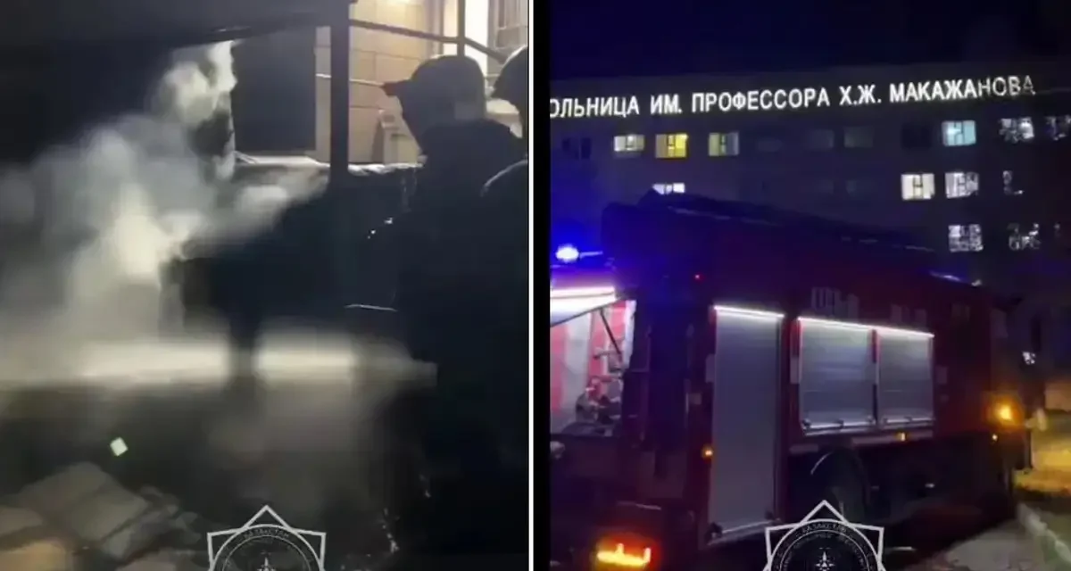 Қарағандыдағы ауруханада өрт шықты: құтқарушылар 20 науқасты эвакуациялады