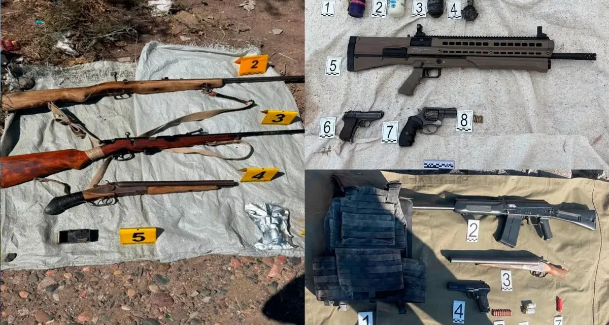 Граната, автомат, мылтық: Қазақстанның 12 өңірінде ондаған қару-жарақ табылды