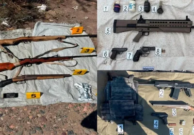 Граната, автомат, мылтық: Қазақстанның 12 өңірінде ондаған қару-жарақ табылды