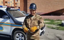 Қарағанды облысында үйлердің бірінің аумағынан жылан шықты (ВИДЕО)