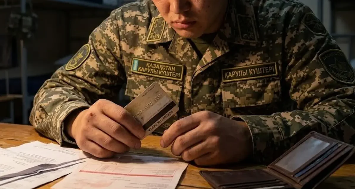 Қазақстанда әскерде жүрген әрбір сарбаздың мойнында кемі 250 мың теңге несиесі бар