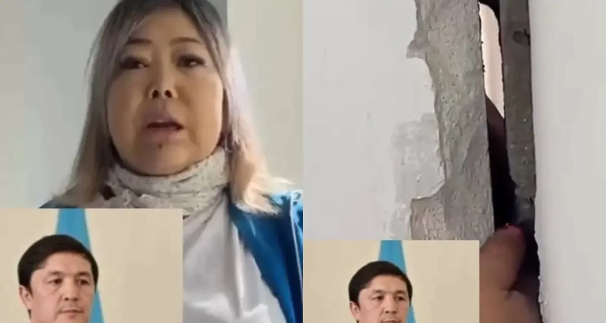«Көрші қабырғадағы саңылаудан қол алысады»: Ақтөбедегі жаңа үйлердің сиқы жұртты шошытты
