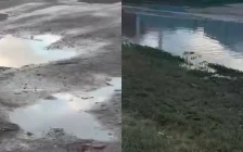 6 жылда өзгермеген жол: Орал тұрғындары батпақ кешіп жүр