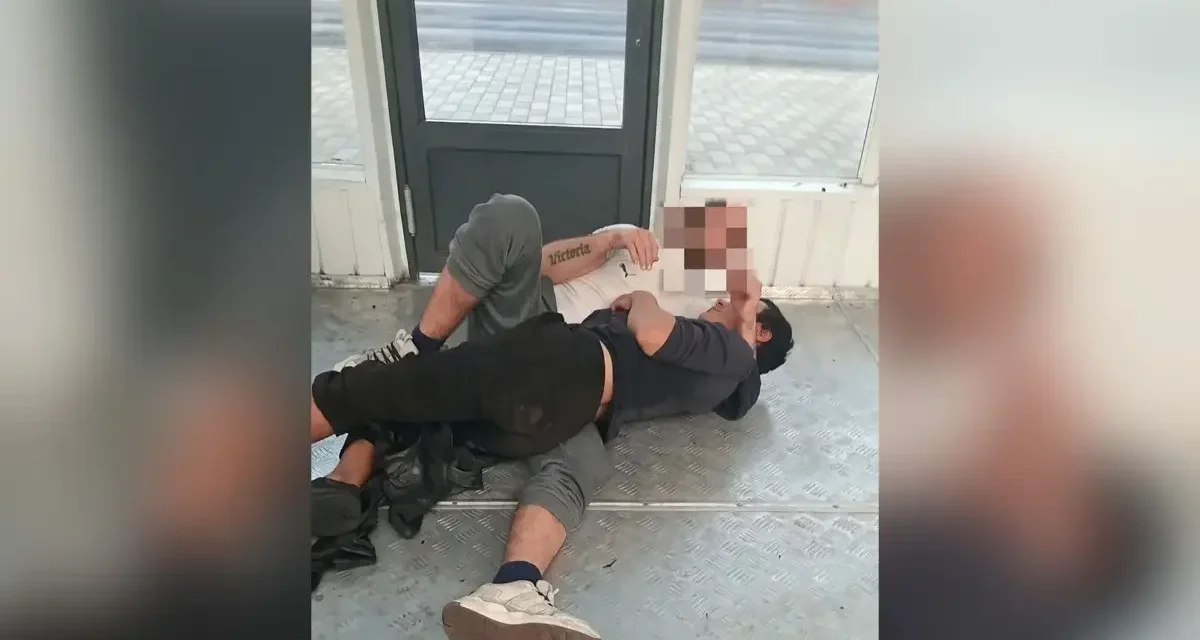 «Екі жігіт құшақтасып жатыр»: желіде тараған видеоға қатысты полиция мәлімдеме берді (ВИДЕО)