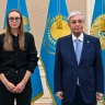 Жас өрендерге өнеге көрсетіп отырсыз: Тоқаев Елена Рыбакинамен кездесті