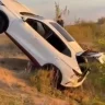 Электронды жүйесі істен шыққан көлік Есілге түсіп кетті