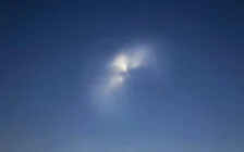 Ақтөбе облысында аспандағы жарық құбылысы зымыран ұшырылымымен байланыстырылды