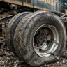 Ақтөбе облысында жүк көлігі тепловозбен соқтығысып, жүргізуші жарақат алды