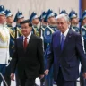 Тоқаев Тәуелсіздік сарайында Лаос Президентін қарсы алды
