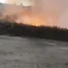 10 гектар жер өртенді: Рудный маңындағы алапат өрт құс фабрикасына қауіп төндірді