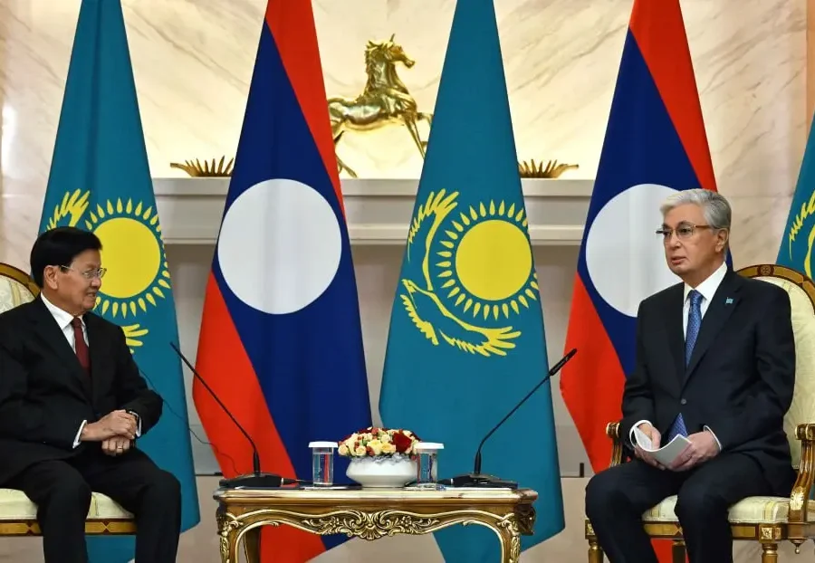Қазақстан Президенті Лаоспен ықпалдастықты күшейтуге болатын бағыттарды атады