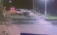 СКО-да полициядан қашқан жүргізуші дерлік апатқа ұшырады