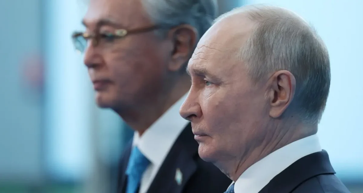 Путин Тоқаевқа Каспийдегі қайғылы оқиғаға байланысты көңіл айтты