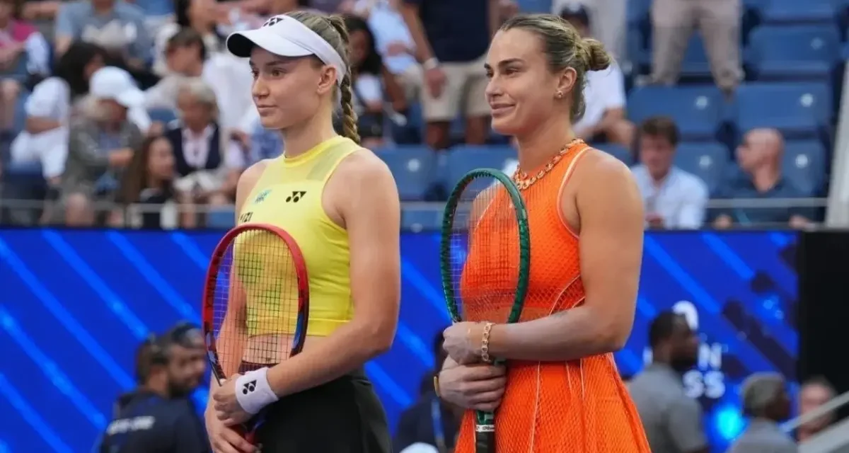 Рыбакина АҚШ ашық чемпионатының финалында Соболенкодан бірінші сетті ұтып алды