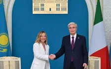 Джорджа Мелони Қасым-Жомарт Тоқаевқа алғысын білдіріп, ынтымақтастықты кеңейтуге ниетті