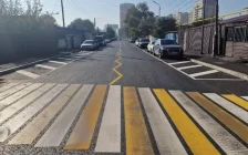 Таразда оқушылар көлікке тапталуы мүмкін: халық жаяу жүргіншілерге арналған жолақтың жоқтығына шағымданды