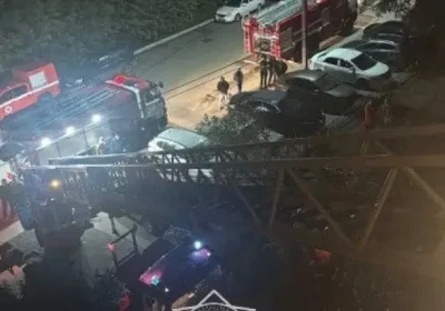 Петропавлда бес қабатты үйдің пәтерінен өрт шығып, 6 адам құтқарылды