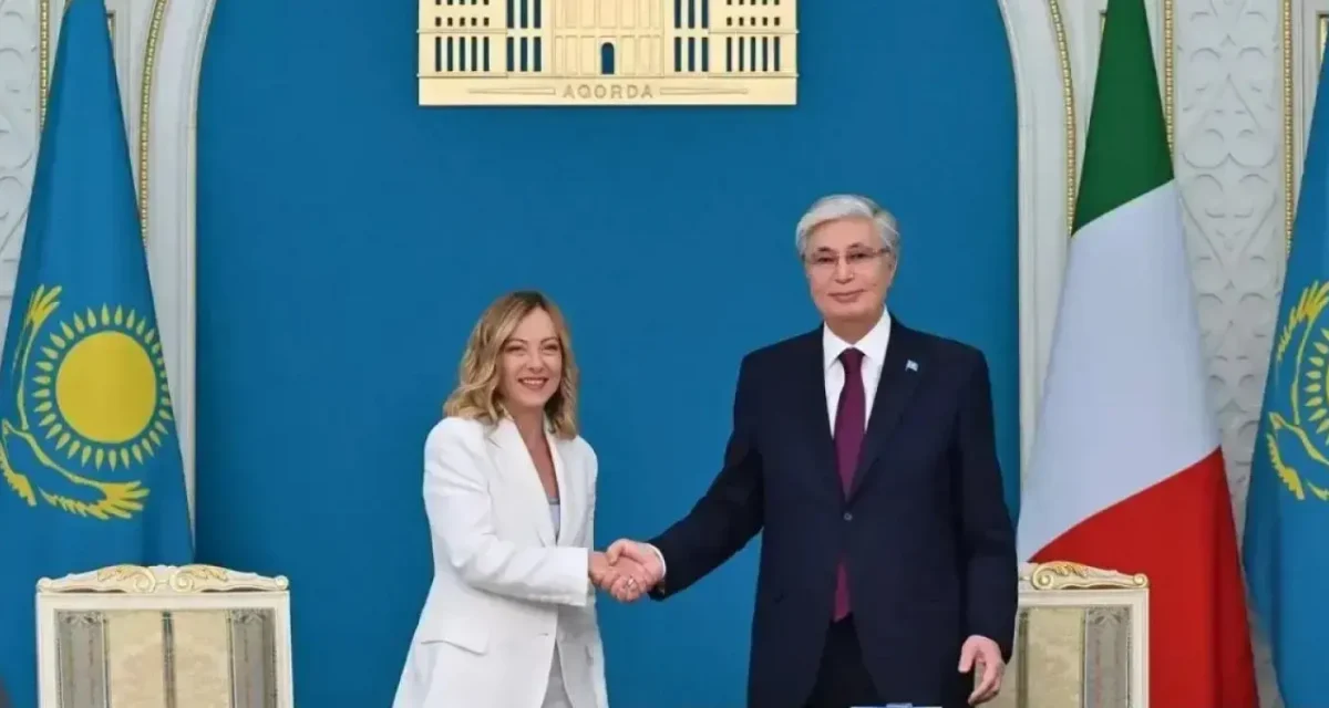 Италия премьері Джорджа Мелони Тоқаевқа алғысын білдірді
