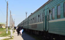 Түркістан облысында жолаушылар пойызының вагоны рельстен шығып кетті