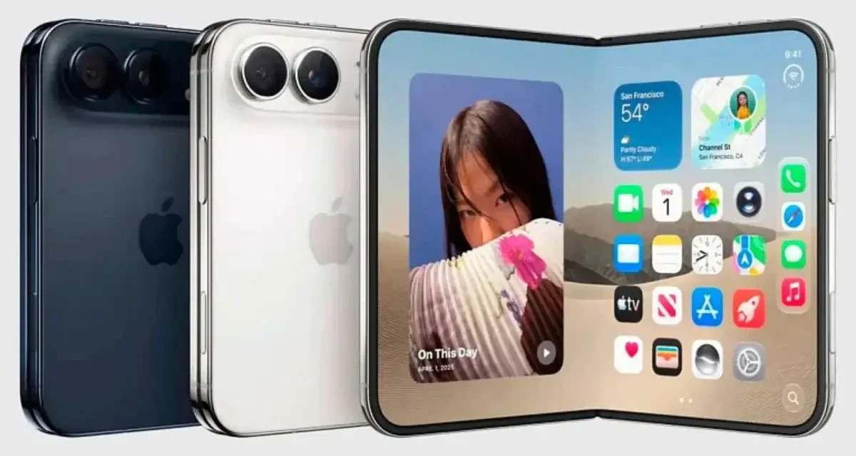 Apple алғашқы бүктемелі iPhone Duo смартфонын таныстырды