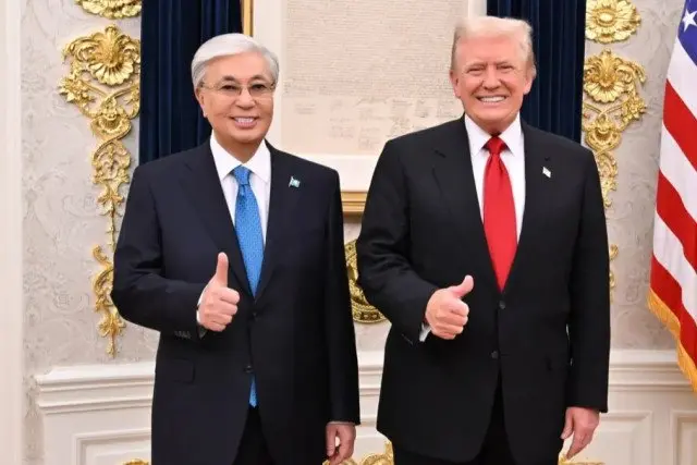 Трамп Тоқаевқа жолдау жолдап, Қазақстанды мерейтойымен құттықтады